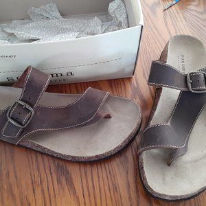 SONOMA "Limbo Brown" Birkenstock style sandal PRICE DROP!!